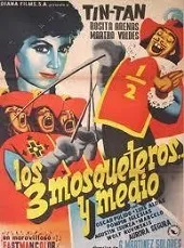 Póster de la película Los 3 mosqueteros y medio online