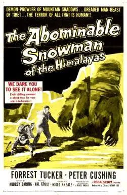 Póster de la película El abominable hombre de las nieves online