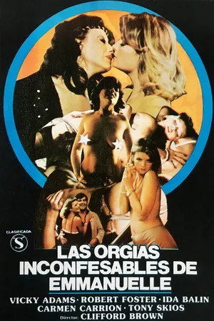 Póster de la película Las orgías inconfesables de Emmanuelle online