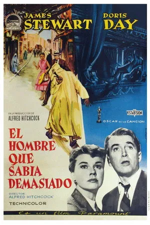 Póster de El Hombre Que Sabía Demasiado (1956)
