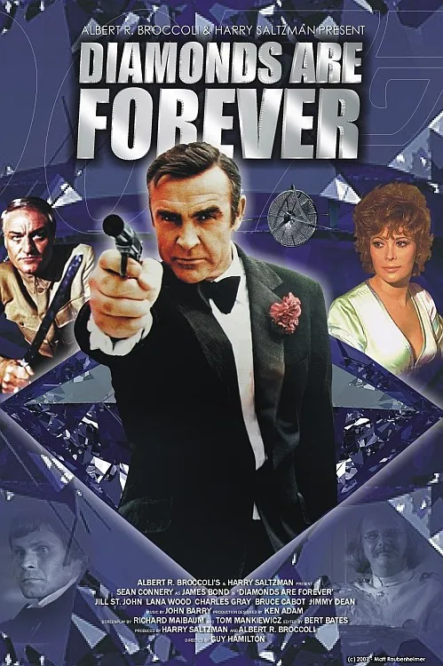 El Agente 007  Los Diamantes son Eternos