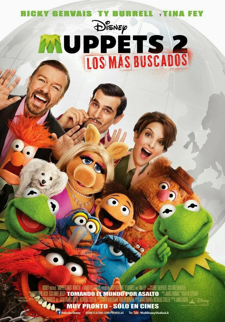 Los Muppets 2  Los Mas Buscados